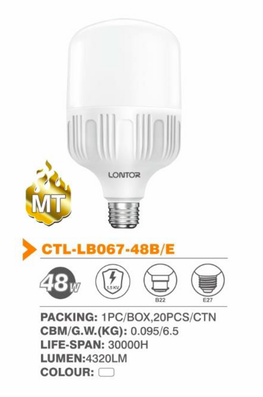 48W Longlife LED Bulb - Lontor