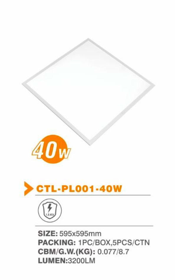 40W LED Panel Square - Lontor