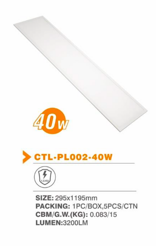 40W LED Panel Rectangle - Lontor